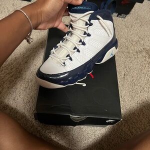 Jordan Kids Sneakers - White and Navy
